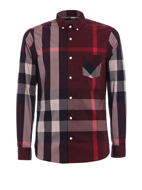 burberry shirt square front